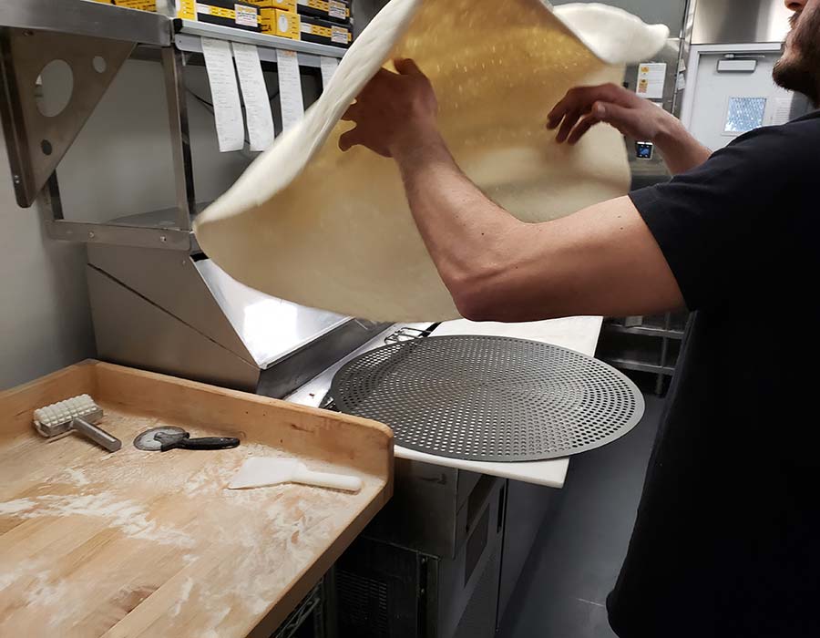 Pizza Dough Toss
