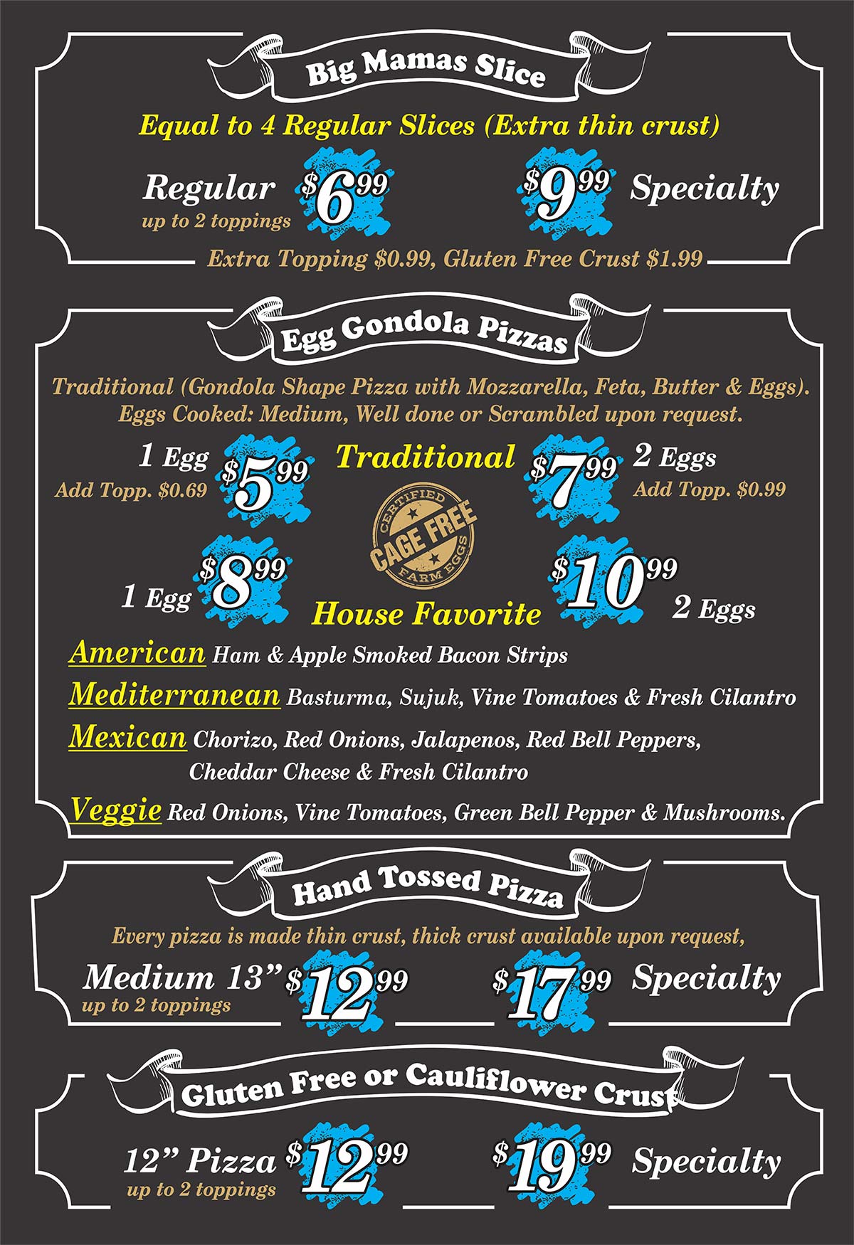 Menu Board #1